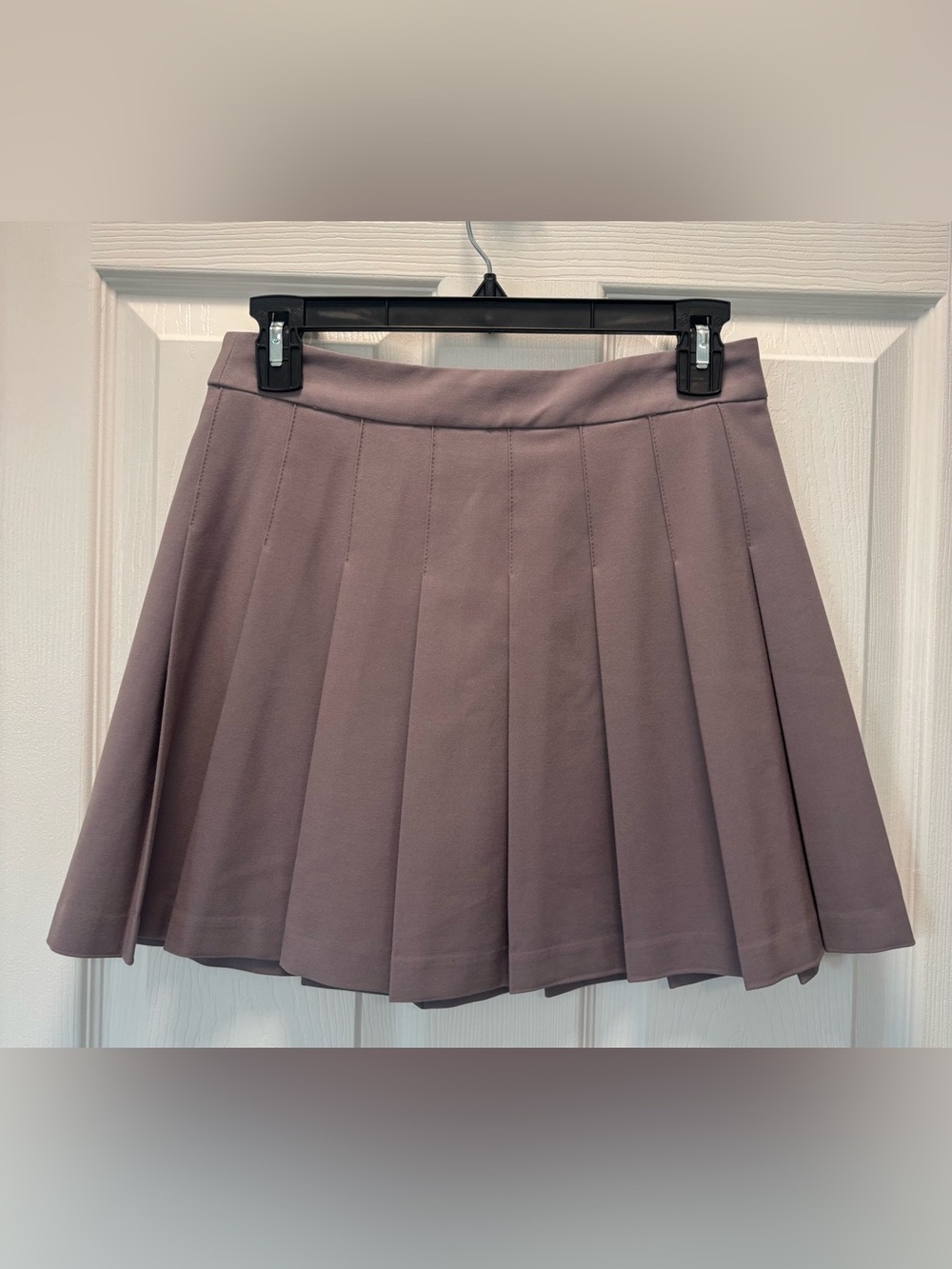 Aritzia Sunday Best Pleated Mini Preppy Girly Summer Beach Purple Skirt Size 2